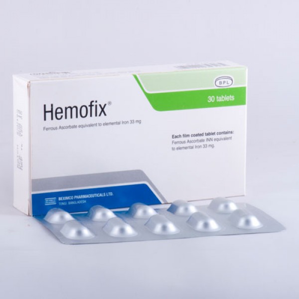 HEMOFIX 33mg Tab.